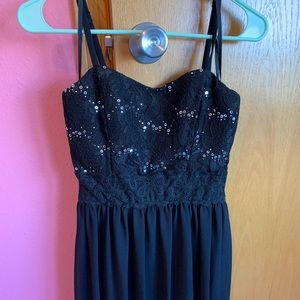 Black homecoming dress